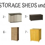 8 Best Storage Sheds Under 200$