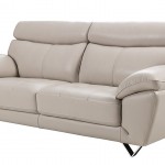 American Eagle Furniture 2 Piece Valencia Collection Complete Italian Grain Leather Living Room Sofa Set