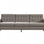 Angela Grey Fabric Modern Sofa And Loveseat Set