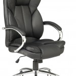 Black High Back PU Leather Executive Office Desk Task Computer Chair