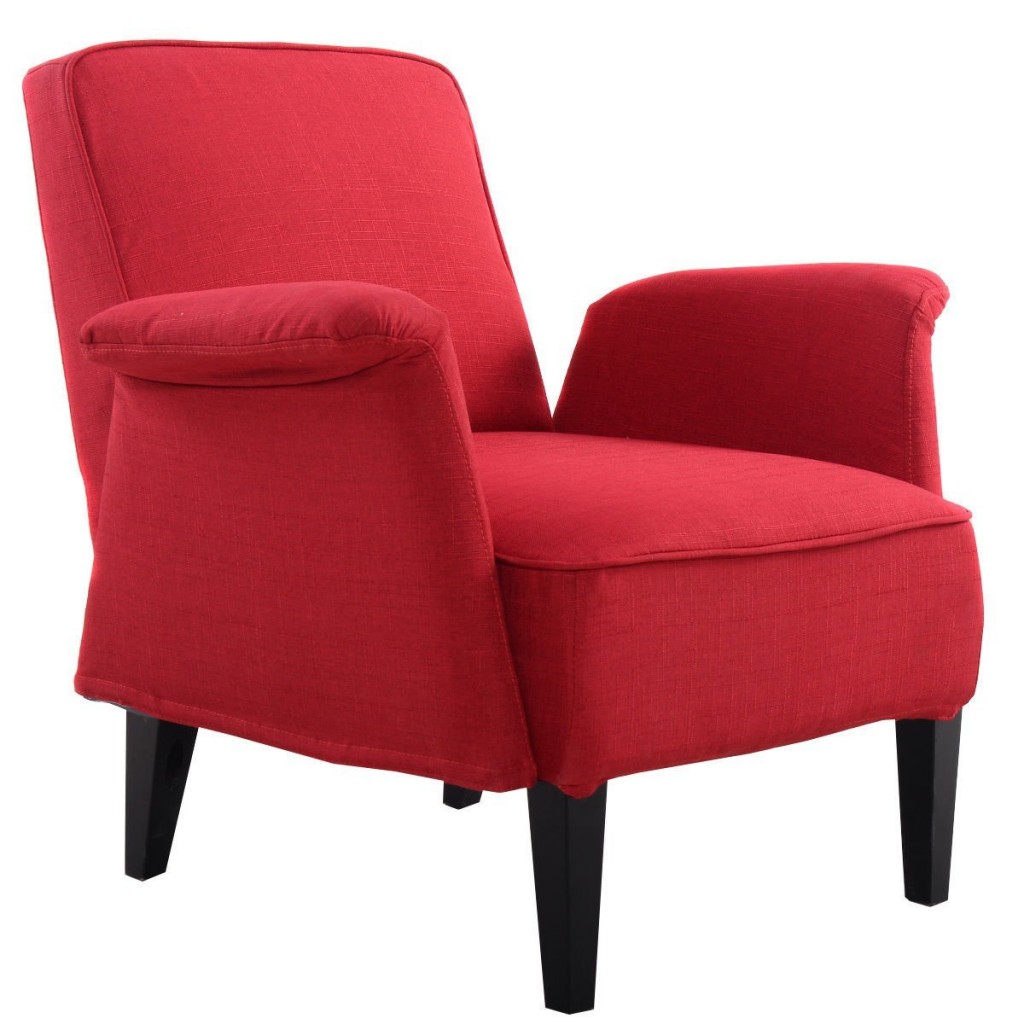 Giantex Modern Upholstered Accent Occasional Chair
