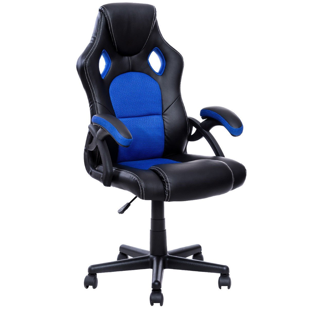 Giantex PU Leather Executive Bucket Seat Racing Style Office Chair