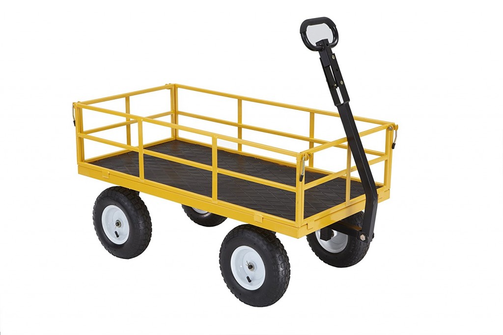 Gorilla Carts Heavy Duty Steel Utility Cart