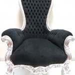 Majestic King Throne Chair Original Silver