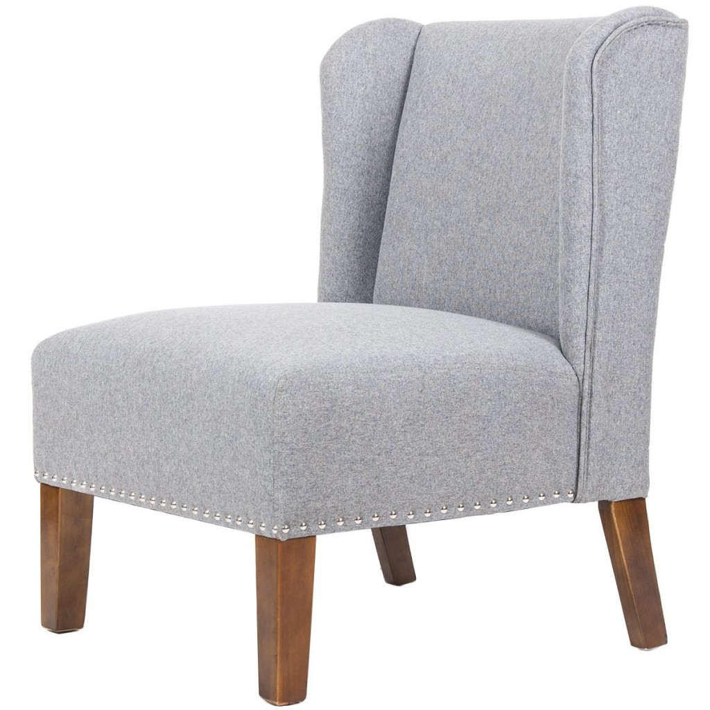 Merax Stylish Contemporary Upholstered Wingback Accent Chair