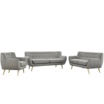 Modway Remark Mid Century Modern Sofa, Armchair