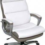 OneSpace 60 583008 Roosevelt High Back Two Tone Executive Chair