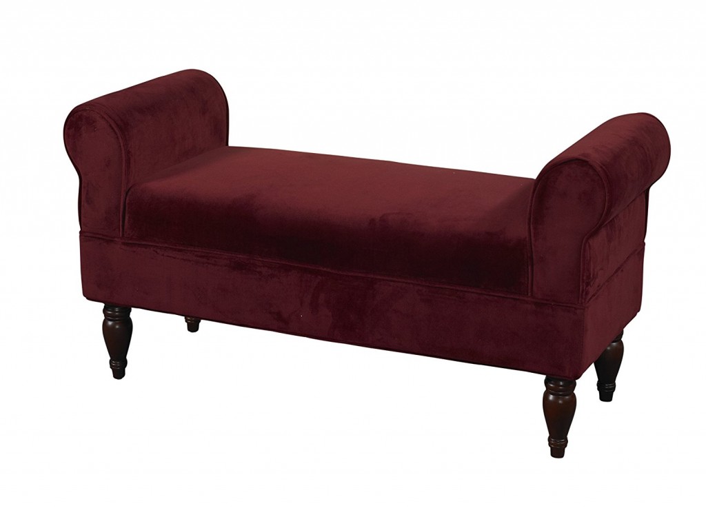 Roundhill Furniture Aspell Anywhere Accent Upholstered Bench