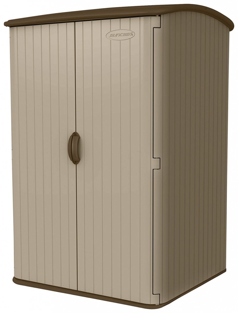 Suncast BMS6500 98 Cubic Foot Vertical Blowmolded Shed