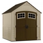 Sutton 7 Ft. 3 In. X 7 Ft. 4.5 In. Resin Storage Shed