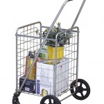 Wellmax WM99024S Portable Folding Shopping Cart