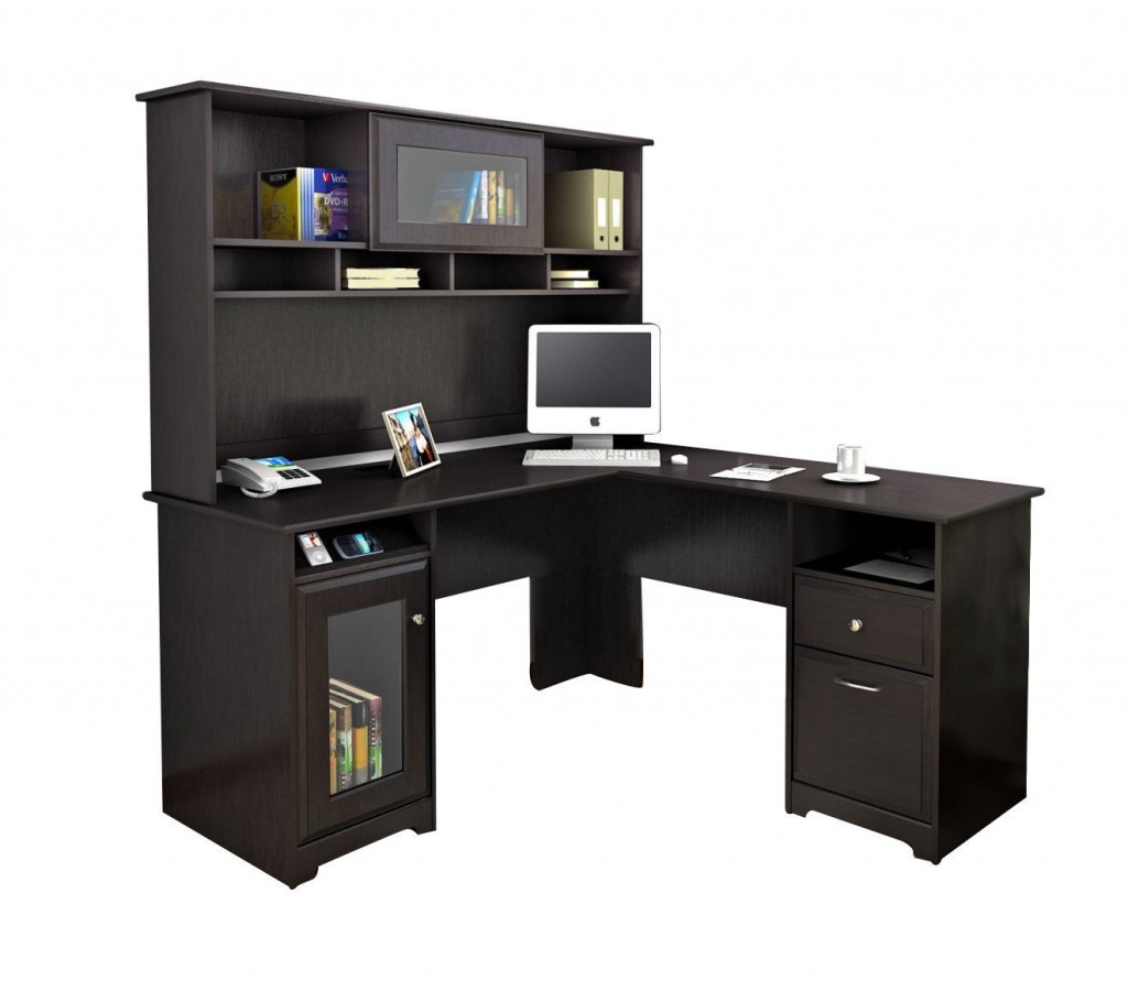 Corner Computer Desk With Hutch