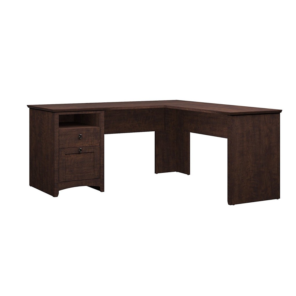 L Shape Desk With Hutch