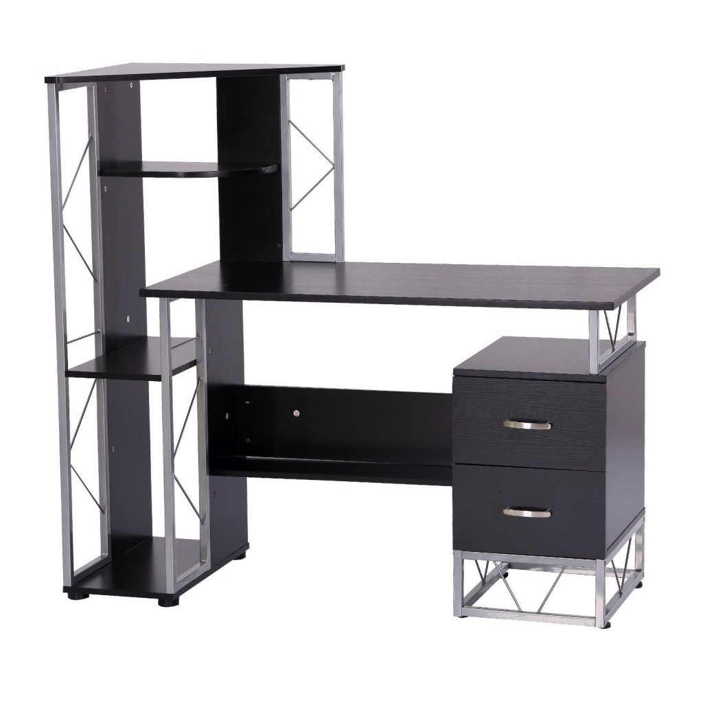 L Shaped Desk With Hutch Walmart