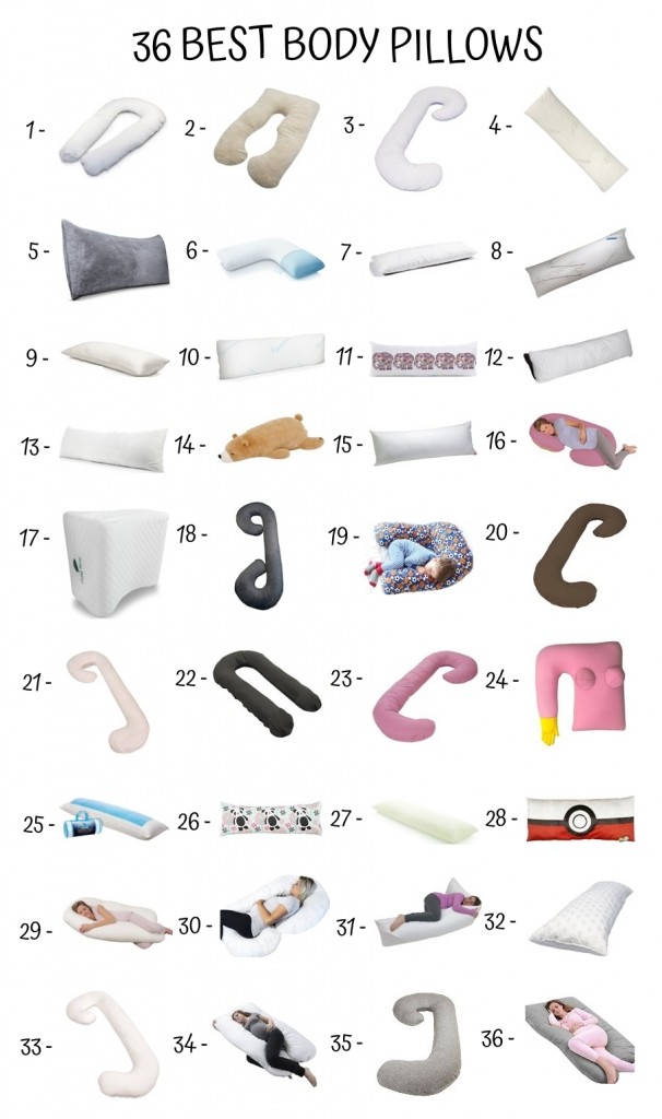 36 Best Body Pillows