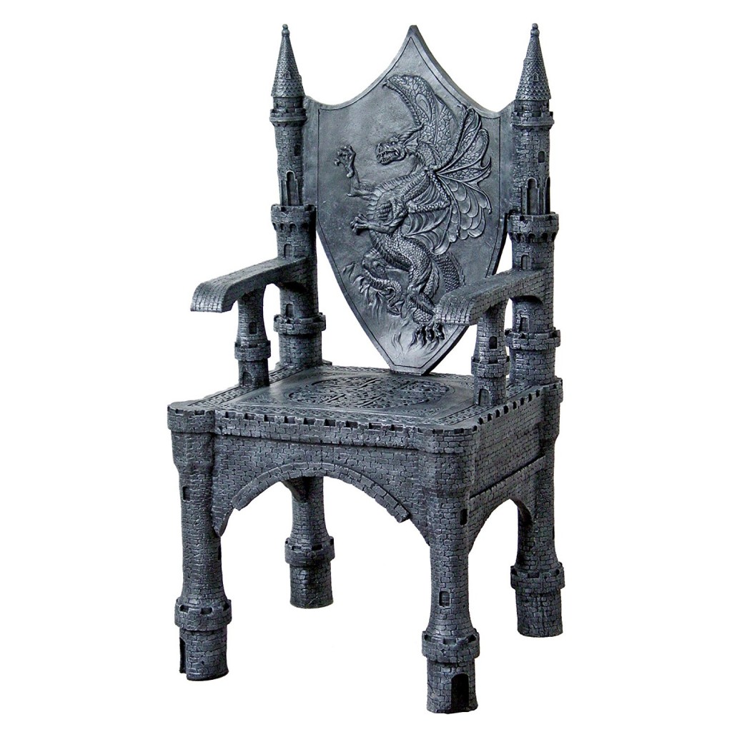Design Toscano The Dragon Of Upminster Castle Throne Chair