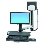 Ergotron 45270026 StyleView Sit Stand Combo