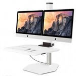 Stand Steady Winston For Apple IMac Dual Sit Stand Desk