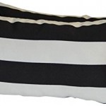 Black And White Lumbar Pillow