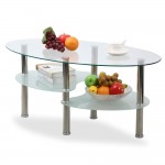 Modern Oval Coffee Table