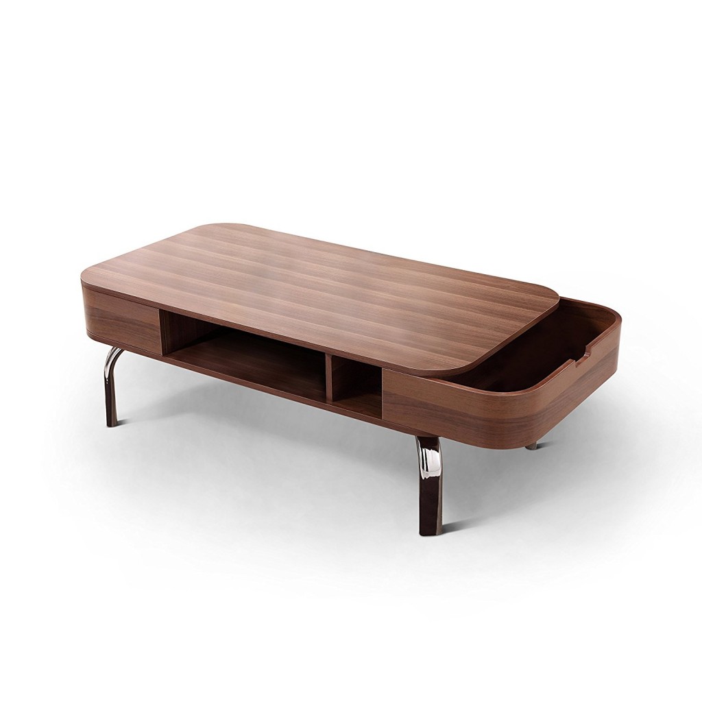 Modern Walnut Coffee Table