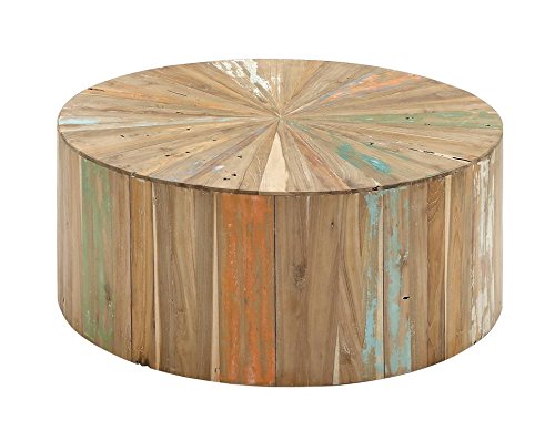 Reclaimed Wood Coffee Table Round