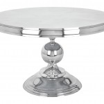 Round Pedestal Coffee Table