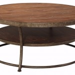 Rustic Round Coffee Table