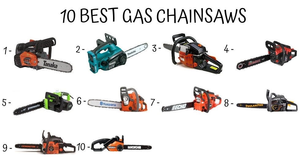 10 Best Gas Chainsaws