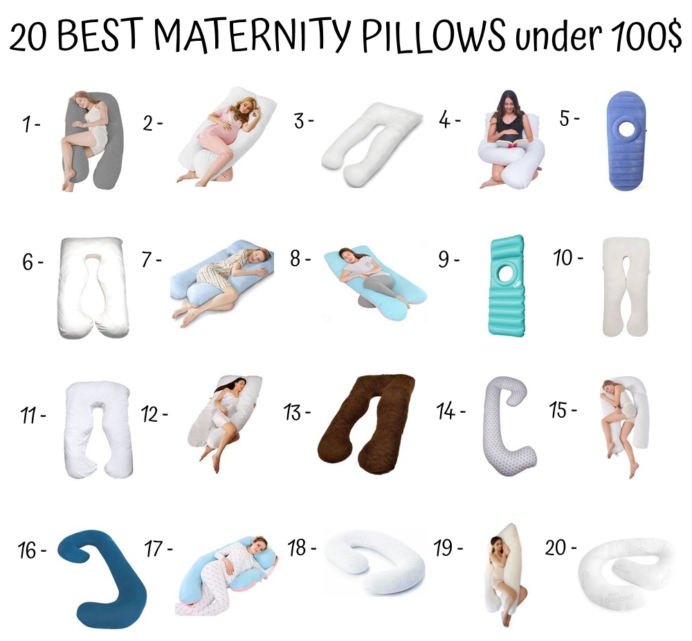 20 Best Maternity Pillows Under 100$