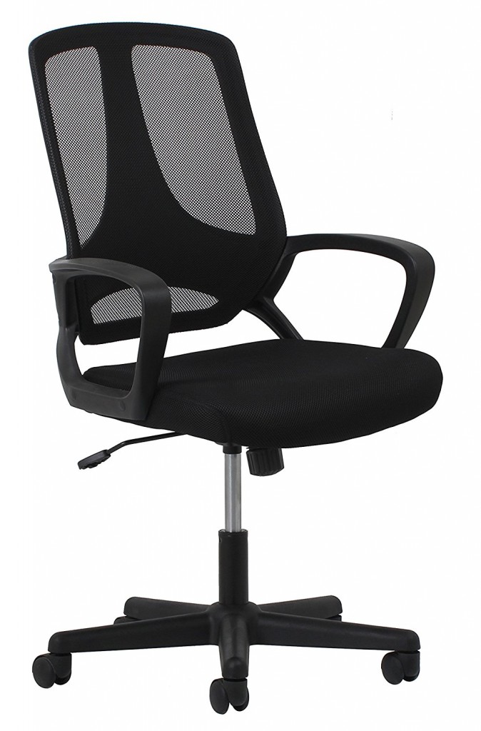 Essentials Swivel Mesh Task Chair With Arms