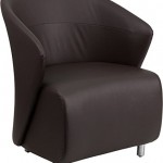 Flash Furniture Dark Brown Leather Lounge Chair