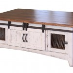 Greenview White Solid Pine Coffee Table
