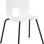 HERCULES Series 770 Lb. Capacity Designer White Plastic Stack Chair