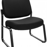 OFM Big And Tall Upholstered Armless Guest Reception Chair