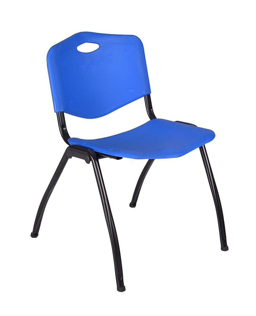Regency M Stack Chair, Blue