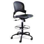 Safco Products 3386BL Zippi Plastic Extended Height Chair