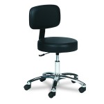 Safco Products 3430BL Lab Stool With Back