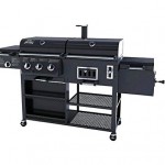 Gas Grill Smoker Combo