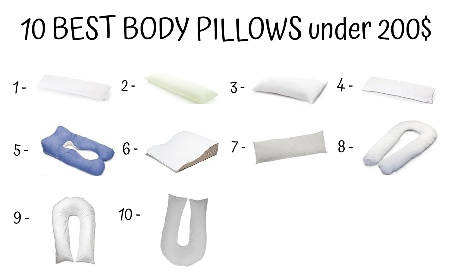 10 Best Body Pillows Under 200$