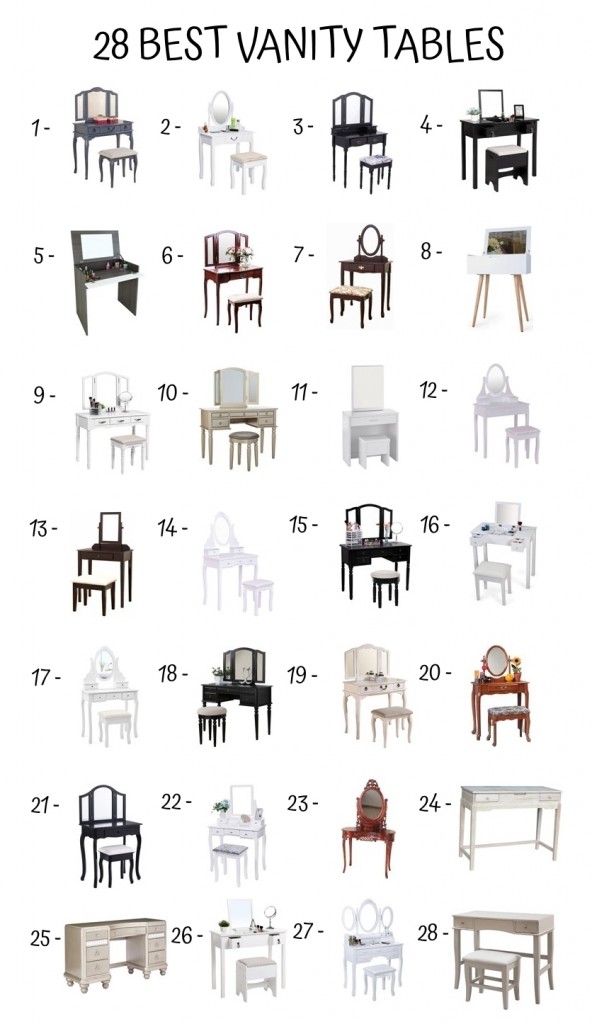 28 Best Vanity Tables