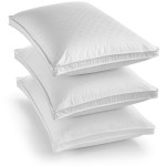 Hotel Collection European White Goose Down Firm Support King Pillow