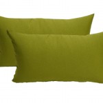 Set Of 2 Indoor Outdoor Decorative Lumbar Rectangle Pillows