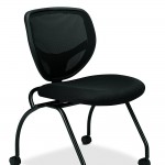 Basyx By HON Guest Chair Mesh Stacking Chairs