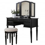 Vanity Table With Lighted Mirror