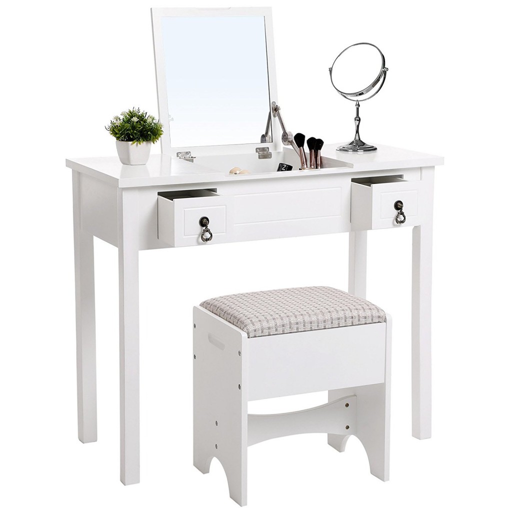 White Vanity Table