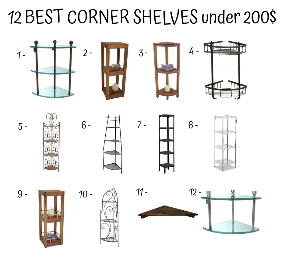 12 Best Corner Shelves Under 200$