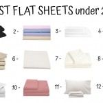 12 Best Flat Sheets Under 200$