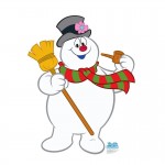 Frosty The Snowman Advanced Graphics Life Size Cardboard Standup