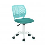 Turquoise Office Task Adjustable Desk Chair